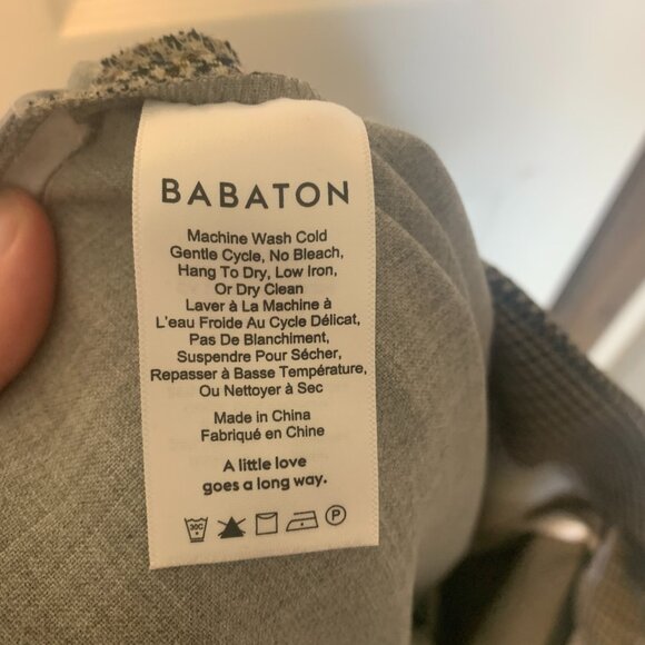 Aritzia Babaton Billy Houndstooth Skirt - Picture 9 of 9